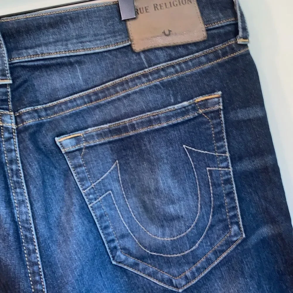 Y2K True Religion Rocco Relaxed Skinny Jeans Size 40/34